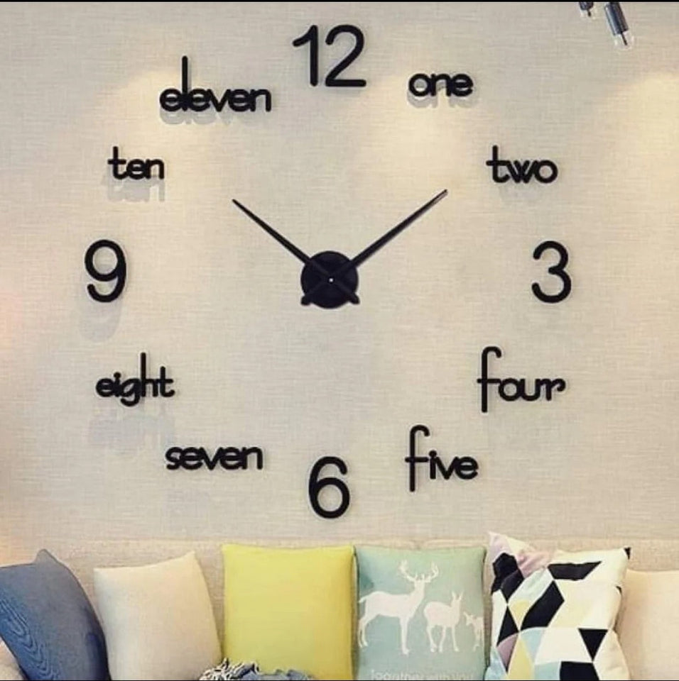 Summer Biggest Sale Buy 1 DIY Clock Get Free Hexagons Mirrors - My Store