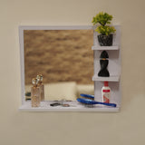 Wall Mirror With Shelf - My Store