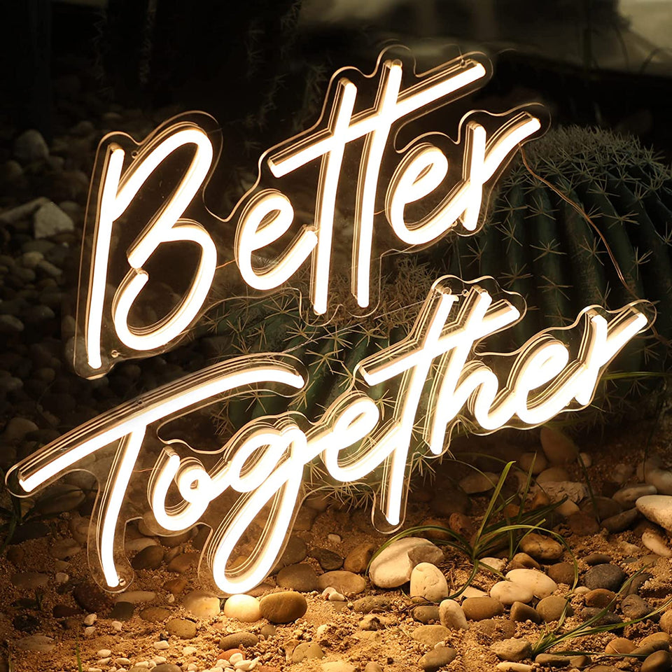 Better together neon light - My Store