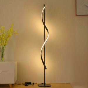 AMBIENT FLOOR LAMP LIVING ROOM BEDROOM SPIRAL NEON LAMP (WARM) - My Store