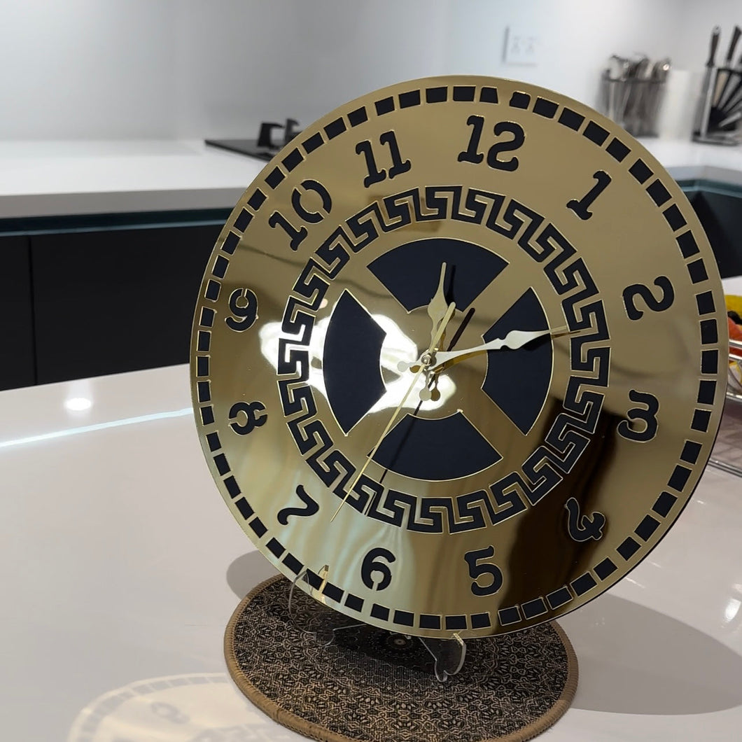 Luxury Wall Clock/Table Round Clock for Living Room & Bed Room - My Store