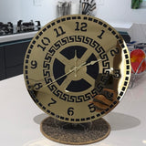 Luxury Wall Clock/Table Round Clock for Living Room & Bed Room - My Store