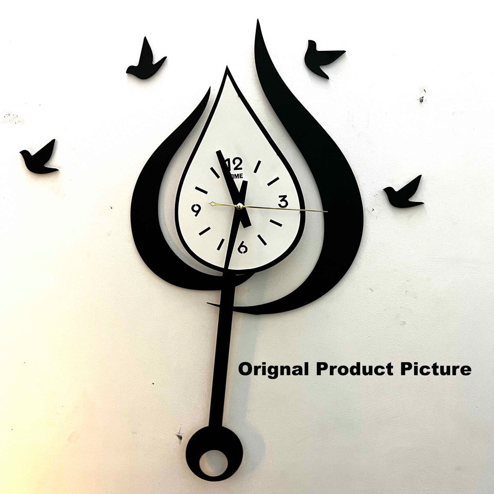 Water Drop Style Pendulum Wall clock - My Store