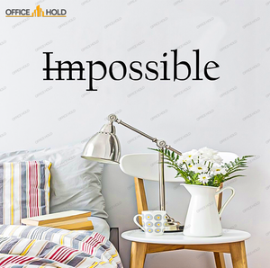 Possible Impossible Inspiring Office Decor (ip01) - My Store