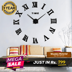 Summer Biggest Sale Buy 1 DIY Clock Get Free Hexagons Mirrors - My Store