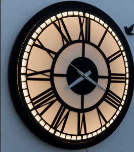 Vintage Premium Roman Backlit Wall clock - My Store