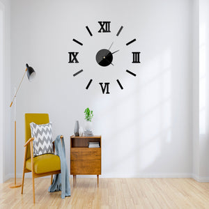 Acrylic Wall Clock(Roman_Strips) - My Store