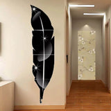 Black Acrylic Leaf (Glossy) - My Store