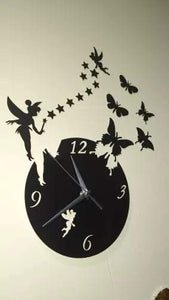 Fairy Clock Black - My Store