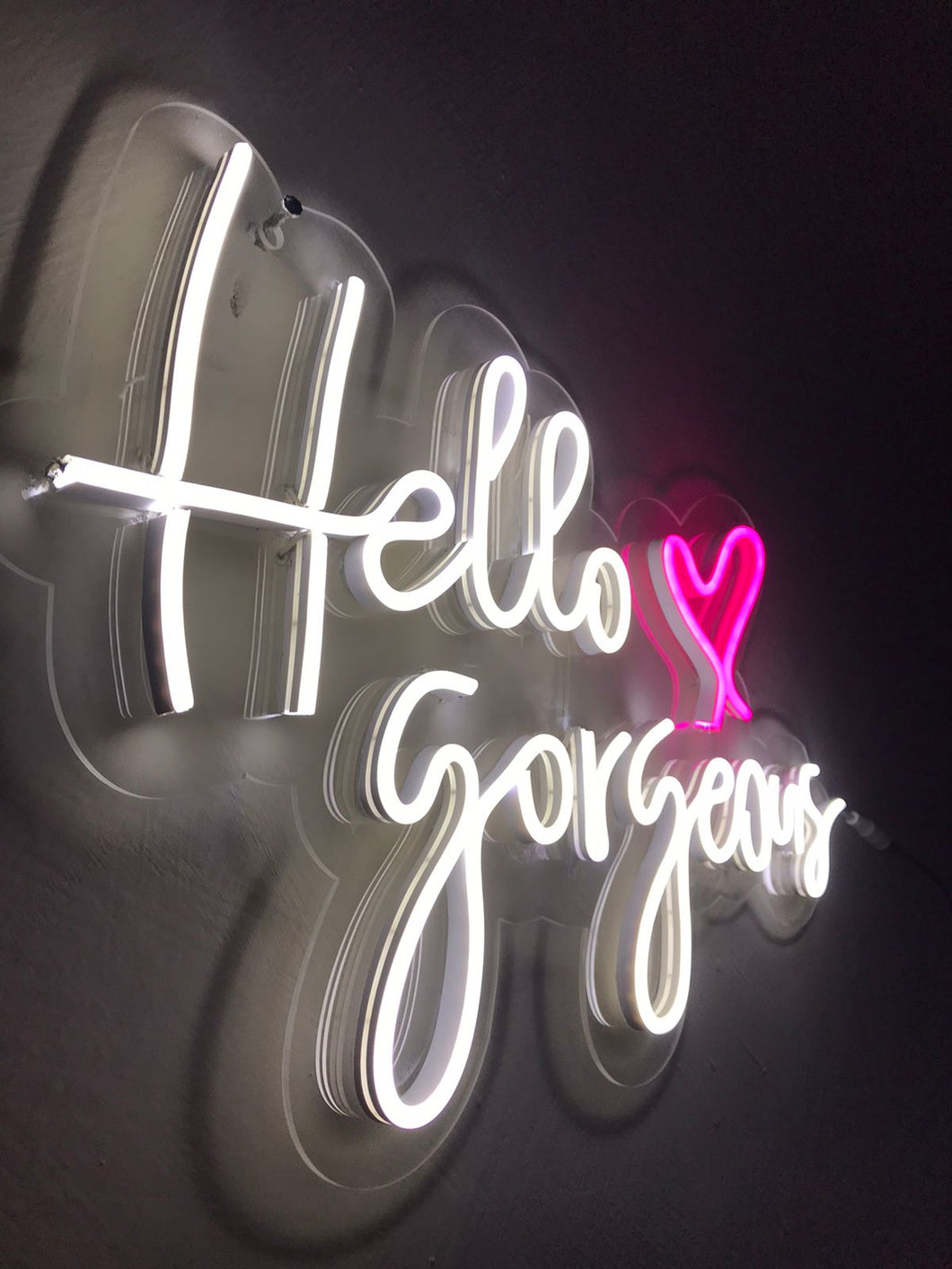 Hello gorgeous Neon light - My Store