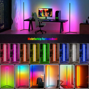 Floor Standing MultiColor Corner Lamp RGB Remote controlled - My Store