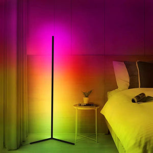 Floor Standing MultiColor Corner Lamp RGB Remote controlled - My Store