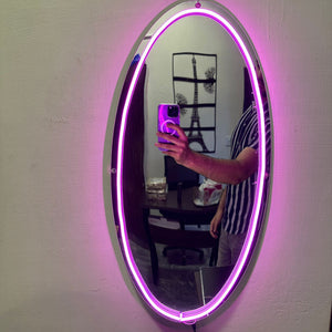 Neon Selfie Acrylic mirror for Room Walls - My Store