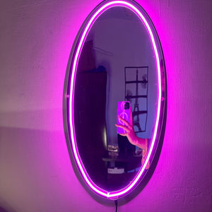 Neon Selfie Acrylic mirror for Room Walls - My Store