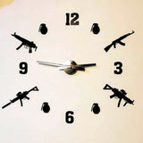 Acrylic Gun Clock - My Store