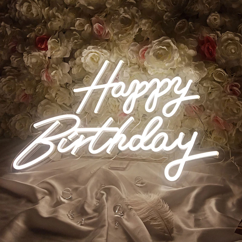 Happy Birthday Neon light - My Store